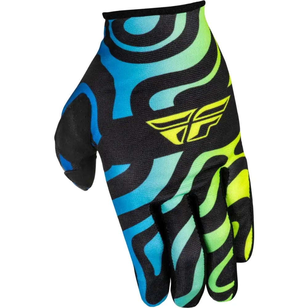 Lite Zen Gloves Black/Blue/Hi Vis 2x