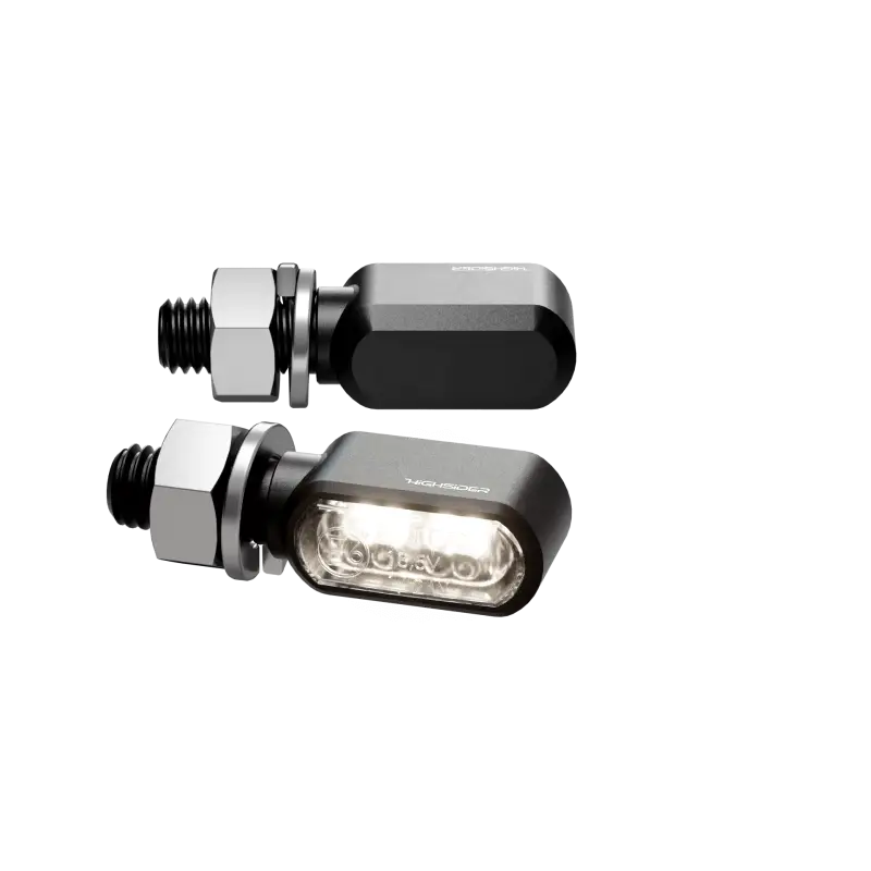 Little Bronx Turn Signal/Drl Pair Silver 