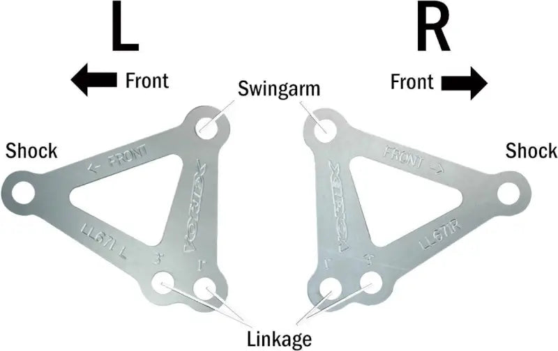 LL671 Vortex Lowering Links Yam - RV and Auto Parts