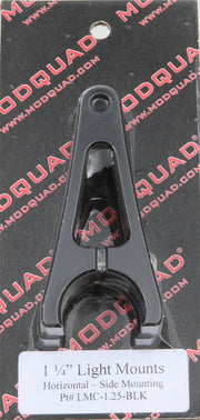 LMC-1.25-BLK Mq Light Mnt 1.25’’ Clip Blk - Horizontal Mount