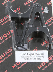 LMC-1.75-BLK Mq Light Mnt 1.75’’ Clip Blk - Horizontal Mount