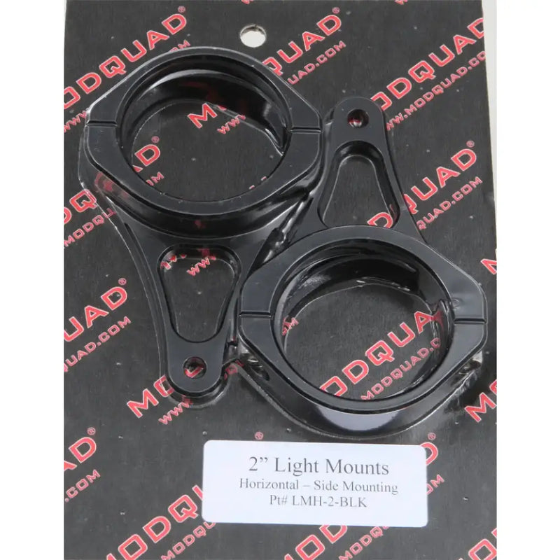 LMH-2-BLK Mq Light Mnt 2’’ Horz Blk - Horizontal Mount