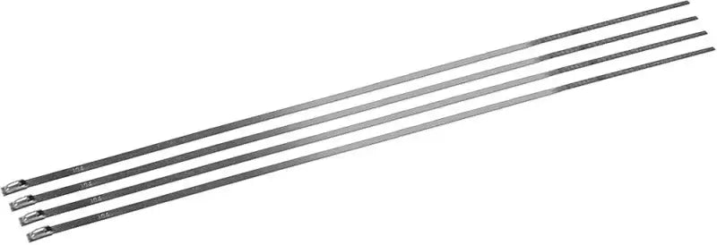 Locking Ties Stainless Steel 20’’ 10/Pk - Powersports