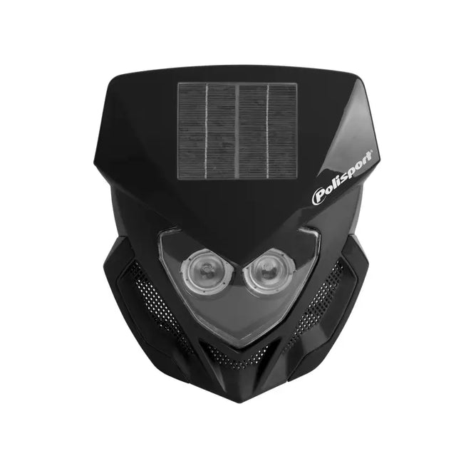 Lookos Solar Headlight Black - Powersports