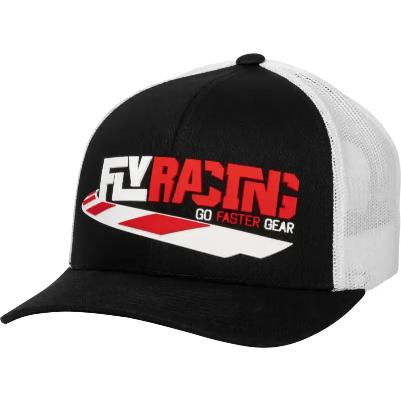 FLY RACING Lowside Hat Black/White