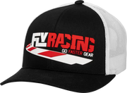 FLY RACING Lowside Hat Black/White