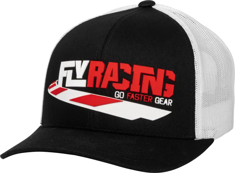 FLY RACING Lowside Hat Black/White
