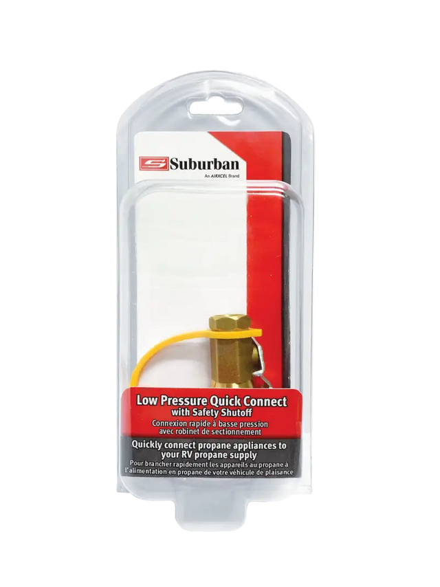 LP-MQDV Suburban Mfg Low Pressure Propane Quick Connect - Adapter Fitting