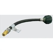 LP-PT20M Suburban Manufacturing RV Type 1 Acme Nut Pigtail 1/4 I.D in black with brass fittings.