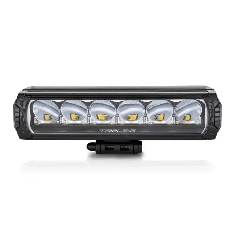 Sleek black LR6-PL-B Triplerlight LR-850 12.7-inch LED bar with triple-R LEDs