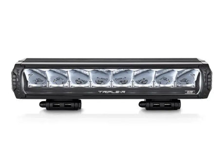 Rugged black LR8-EL-B Triplerlight LR-1000 Elite 15.7-inch LED bar with six bulbs