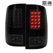 LT-RAM09BBLED-TM Spec-D Tunin Led Tail Lights Glossy Black Housin - Light Assembly