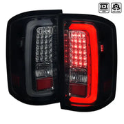 LT-SIE14BBLED-TM Spec-D Tunin Led Tail Lights - Glossy Black - Light Assembly