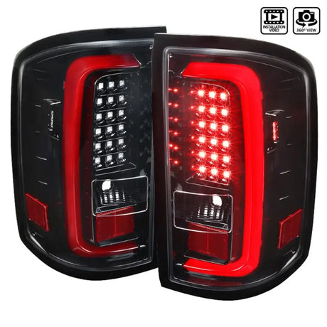 LT-SIE14BKLED-TM Spec-D Tunin Led Tail Lights - Light Assembly