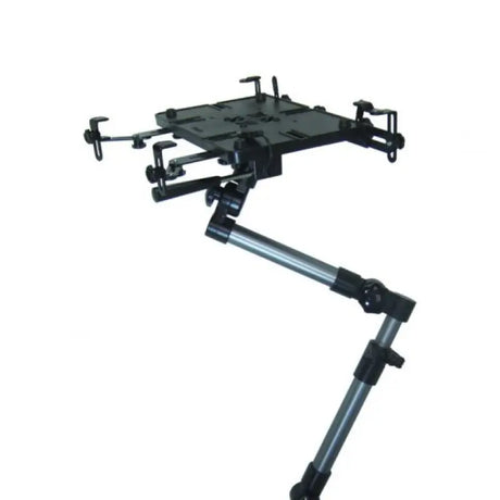 LTM-MS-525 Bracketron Univ Quick Release Laptop Stand, ergonomic and durable design, universally compatible, quick-release mechanism.