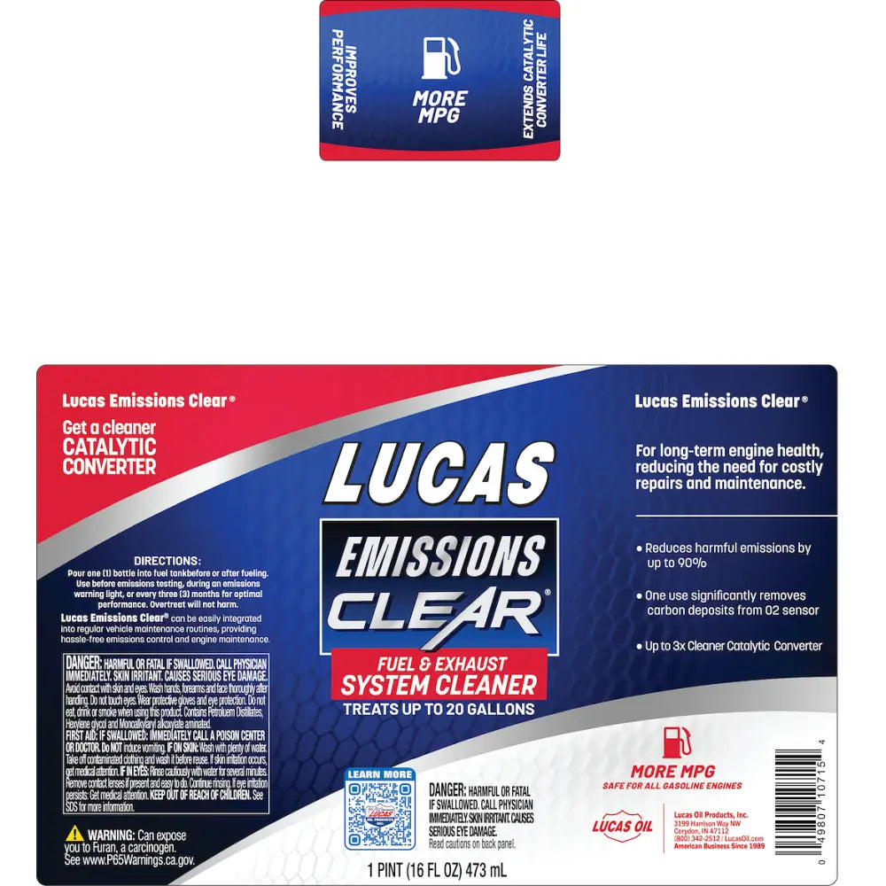 Lucas OIL 10715-8 Fuel Additive