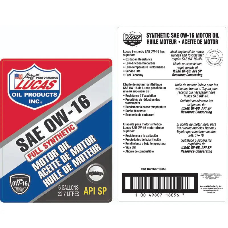 Lucas OIL 18056