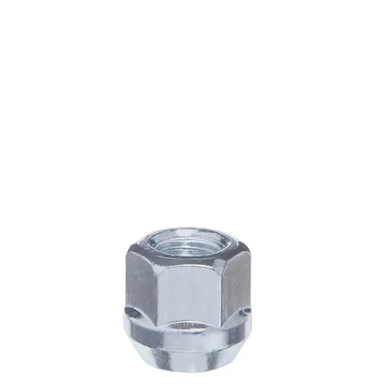 Lug Nut 12 Millimeter x 1.25 Thread Size; 60 Degree Conical; Open End; .83 Inch/ 21 Millimeters Overall Length; 3/4 Inch Hex Size; Chrome Plated; Steel; Set Of 100 - RV and Auto Parts