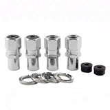 Lug Nut 12 Millimeter X 1.5 Thread Size; 0.746 Inch Regular Mag Shank With 1.06 Round Center Hole Washer; Extra Long