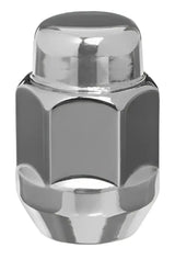 Chrome lug nut.