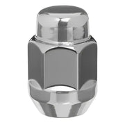 Chrome lug nut.