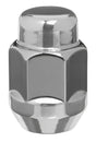 Chrome lug nut.