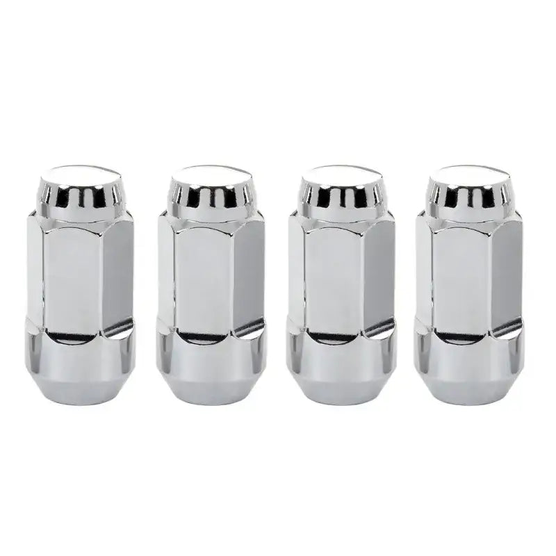 Lug Nut 14 Millimeter X 1.5 Thread Size; Conical Seat; Bulge Lug; Use With Steel/ Aluminum Wheels; 1.945 Inch Overall