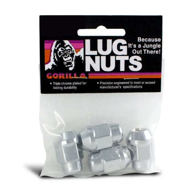 Lug Nut 14 Millimeter X 1.5 Thread Size; Conical Seat; For Use With Steel And Aluminum Wheels; 1.4 Inch Overall Length;