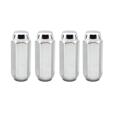 Lug Nut 14 Millimeter X 2.0 Thread Size; Conical Seat; Duplex Lug; Use With Steel/ Aluminum Wheels; 2-1/4 Inch Overall