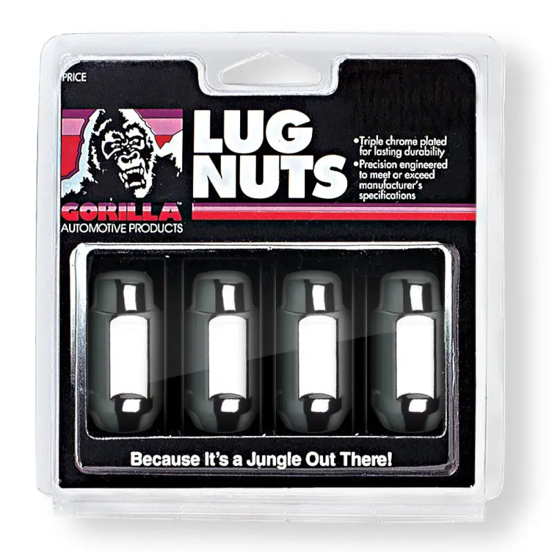 Lug Nut 14 Millimeter X 2 Thread Size; Conical Seat; For Use With Steel And Aluminum Wheels; 1.9 Inch Overall Length;