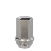 Lug Nut 14 x 1.5 Millimeter Thread Size; 60 Degree Conical; Acorn; 1.78 Inch Overall Length; 7/8 Inch Hex Size; Chrome Plated; Set Of 50 - RV and Auto Parts