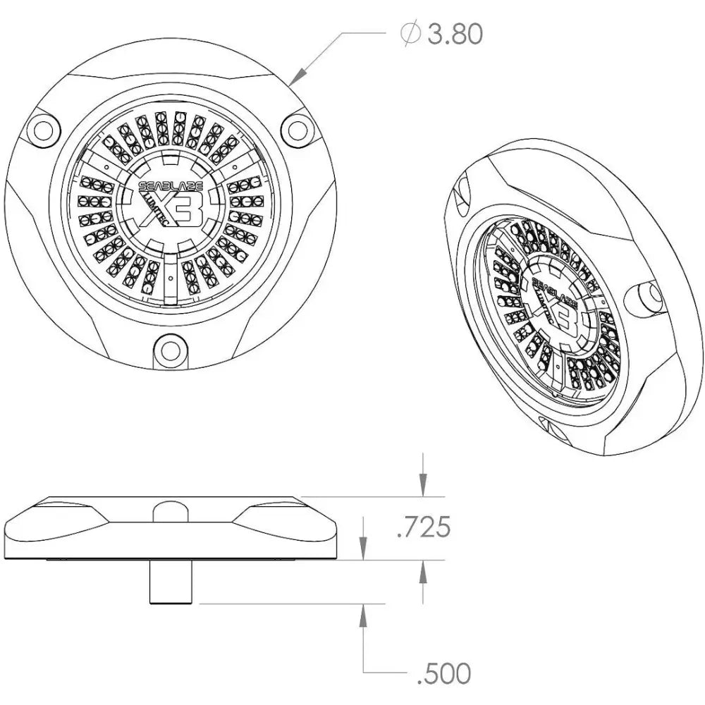 Lumitec 101945 Boat Underwater Light