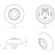Lumitec CE Certified Courtesy Light - LED 101054 - Red Exuma WH SS LI