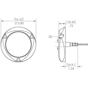 Lumitec Meets European Conformity Standards Boat Underwater Light 101515 - Seablaze X2 Rgbw
