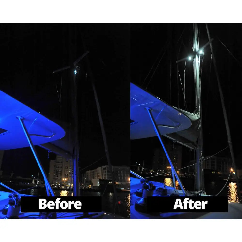 Lumitec Meets European Conformity Standards Multi Purpose Light 101326 - White Zephyr Spreader