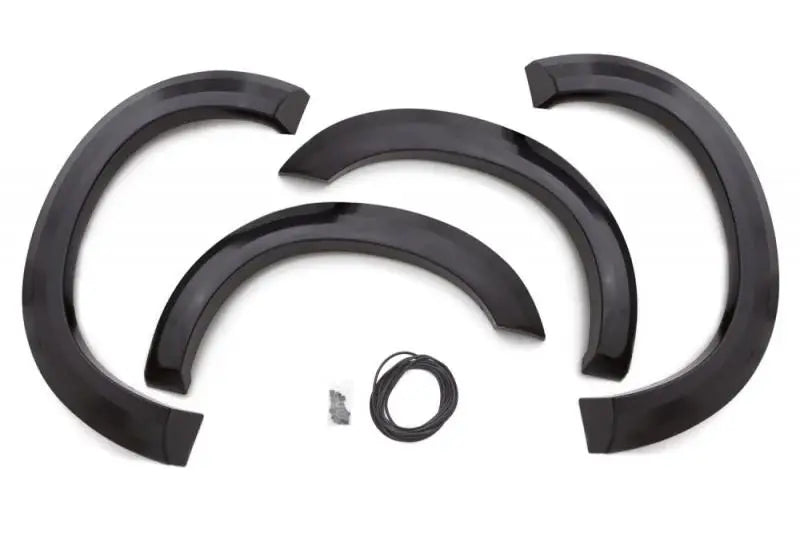 Black fender flares for Dodge Ram with ex-extrawide style from Lund Elite Series