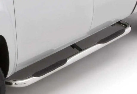 LUND Lund 04-08 Ford F-150 SuperCab (Excl. 04 Heritage) 3in. Round Bent SS Nerf Bars - Polished