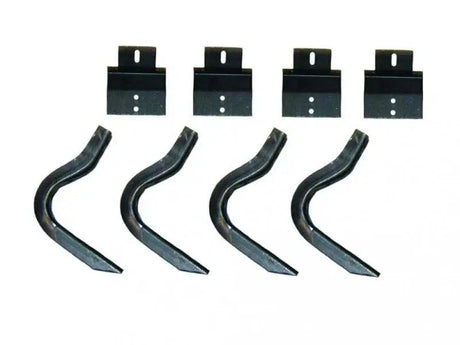 Lund 04-14 Ford F-150 Std. Cab (54in) EZ Running Board Mounting Bracket Kit - Brite 