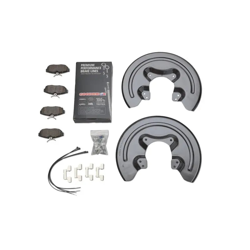 Ford Racing M-2300-S M-2300-S Ford Racing 2005-2014 Mustang GT 14inch SVT Brake Upgrade Kit