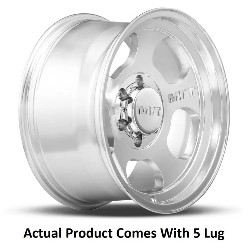 M.T. Wheel Classic Step Lip Design 276991 - 17X12 5X5 4.25 MT Canyon Polished
