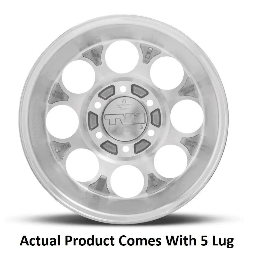 M.T. Wheel Modern Low Profile Cap Design 274240 - 17X9 5X5.5 4.53 MT Classic Pro Poli