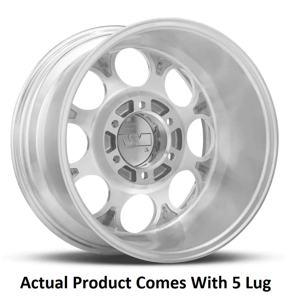 M.T. Wheel Modern Low Profile Cap Design 274240 - 17X9 5X5.5 4.53 MT Classic Pro Poli