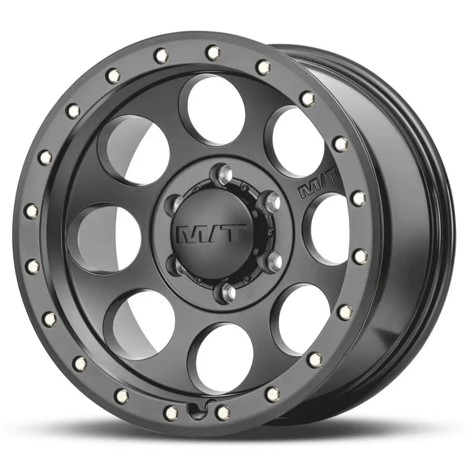 M.T. Wheel Modern Low Profile Cap Design 274466 - 17X9 6X135 4.53 MT Classic Pro Blac