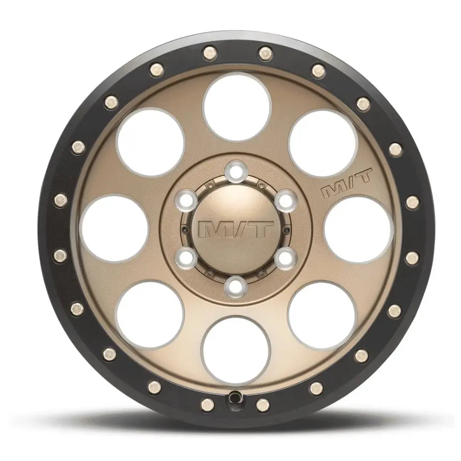 M.T. Wheel Modern Low Profile Cap Design 274492 - 17X9 6X135 4.53 MT Classic Pro Bron