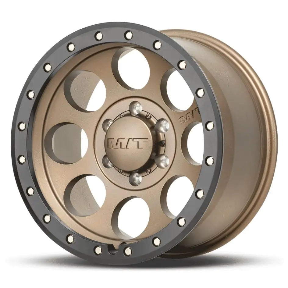 M.T. Wheel Modern Low Profile Cap Design 274492 - 17X9 6X135 4.53 MT Classic Pro Bron