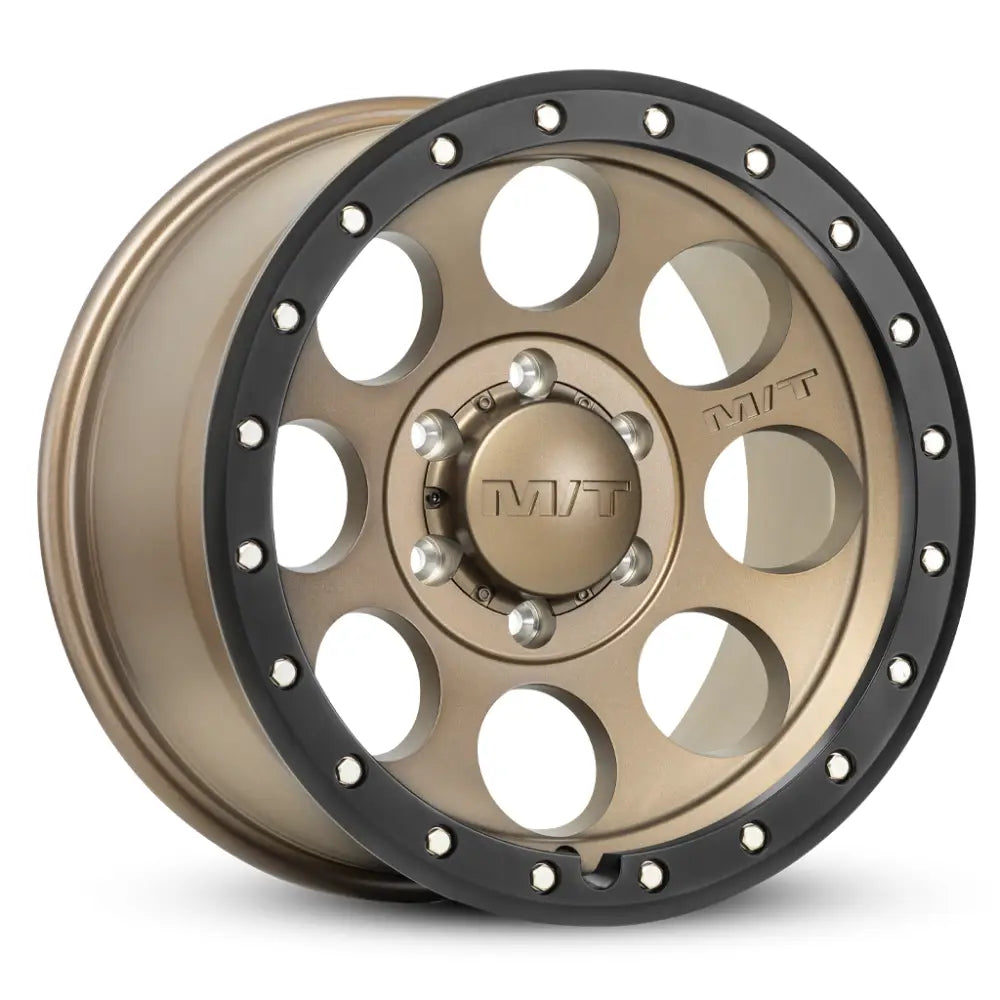 M.T. Wheel Modern Low Profile Cap Design 274501 - Bronze 18X9 6X135 MT Classic Pro
