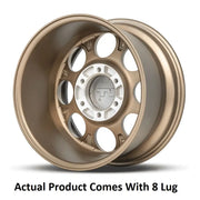 M.T. Wheel Modern Low Profile Cap Design 274504 - Bronze 18X9 8X170 MT Classic Pro