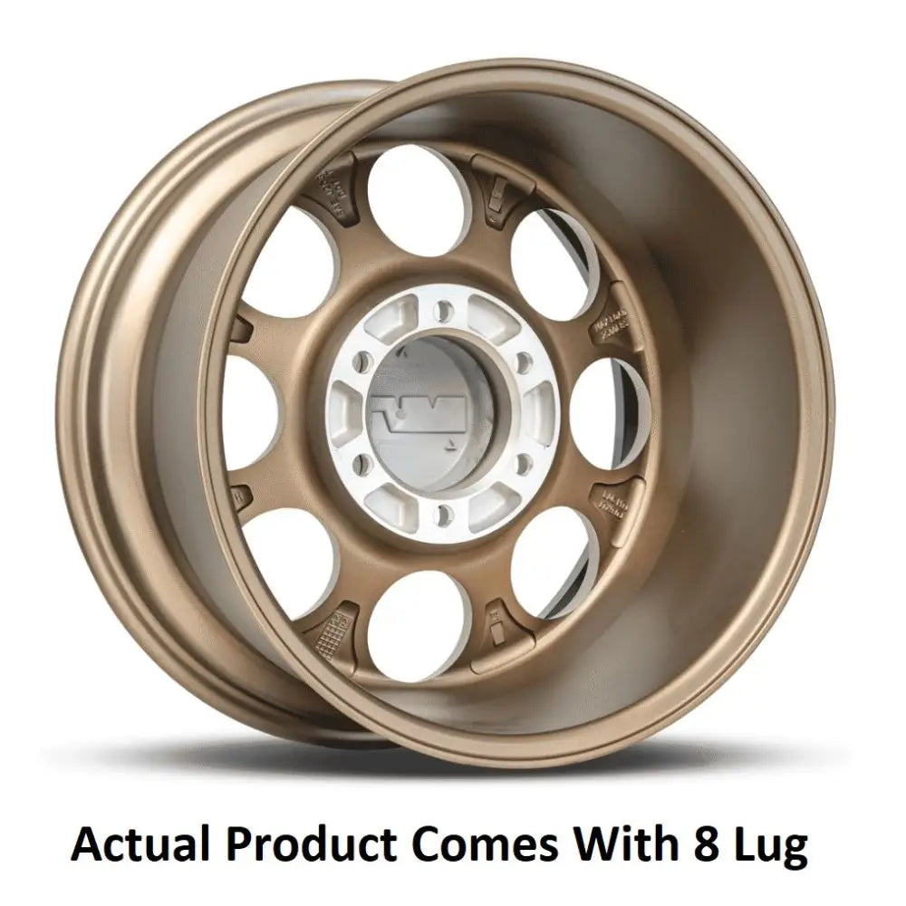 M.T. Wheel Modern Low Profile Cap Design 274504 - Bronze 18X9 8X170 MT Classic Pro