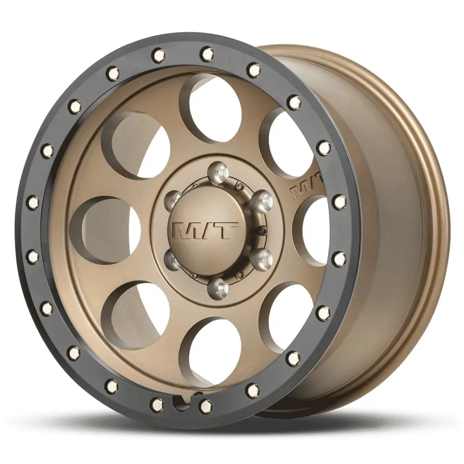M.T. Wheel Modern Low Profile Cap Design 274510 - Bronze 20X9 6X5.5 MT Classic Pro
