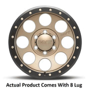 M.T. Wheel Modern Low Profile Cap Design 274512 - Bronze 20X9 8X170 MT Classic Pro